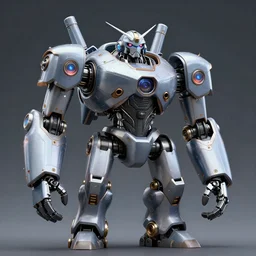 robotic | monster by wlop | portrait of a giant