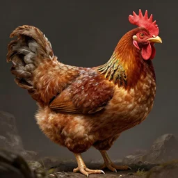 chicken, highly detailed, illustration, fantasy art, in the style of greg rutkowski, epic, fantasy, intricate, hyper detailed, artstation, concept art, smooth, sharp focus, ray tracing