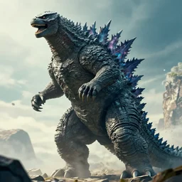epic professional digital art of Godzilla, best on artstation, cgsociety, wlop, Behance, pixiv, astonishing, impressive, outstanding, epic, cinematic, stunning, gorgeous, much detail, much wow, masterpiece.