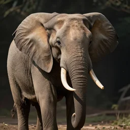 photograph of the elephant king