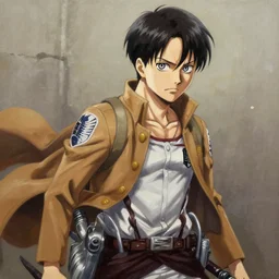 oil painting mikasa ackerman from attack on titan, highly detailed, artstation, michael whelan style