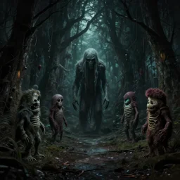 creepy liminal space where monsters can get you