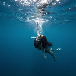 drowning in time