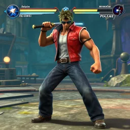 chapulin colorado in tekken 7, in game screenshot