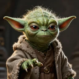 a portrait of yoda as a sith lord, menacing, rtx, realistic, accurate, intricate, detailed, artwork, art station