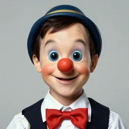 neil cicierega wearing a fake pinocchio nose