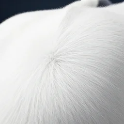 unicorn fur under a microscope