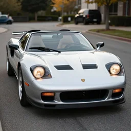 Americam sports car with pop-up headlights from 1990