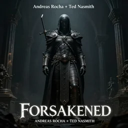 Forsakened, I am awakened, by Andreas Rocha + Ted Nasmith, dark, cinematic lighting, masterpiece, highly detailed, 8k resolution, trending on art station