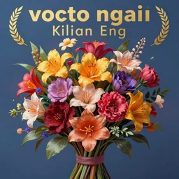 symmetry!! stunning flower bouquet!! by victo ngai, kilian eng vibrant colours, dynamic lighting, digital art, winning award masterpiece, fantastically beautiful, illustration, aesthetically inspired by beksinski and dan mumford, trending on artstation, art by greg rutkowski, 8 k