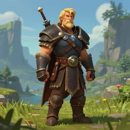 George Bush as a RuneScape character
