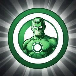 Green Lantern profile picture comic style