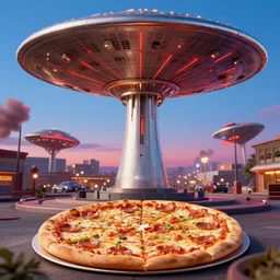 pizza hut ufo