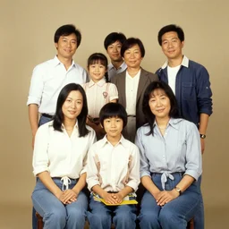 family photo, 1 9 8 4