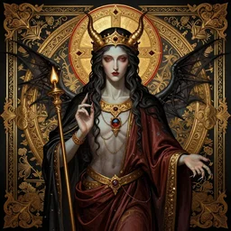 unholy orthodox christian icon of sin, in style of Midjourney, stylized, detailed and intricate, elegant, ornate, horror, elite, ominous, haunting, beautiful digital painting, cinematic, cgsociety, Jama Jurabaev, H.R. Giger, Zdizslaw Beksinski, James jean, Noah Bradley, Darius Zawadzki, vivid colors and vibrant outlines