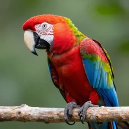 scarlet macaw
