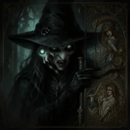 left 4 dead witch scary scene darkness glowing eyes, deep focus, d & d, fantasy, intricate, elegant, highly detailed, digital painting, artstation, concept art, matte, sharp focus, illustration, hearthstone, art by artgerm and greg rutkowski and alphonse mucha