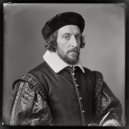 tintype photograph of king henry viii