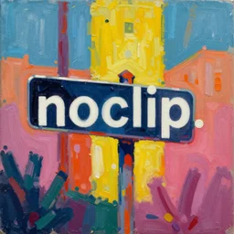 noclip. oil painting, trending on artstation, vibrant