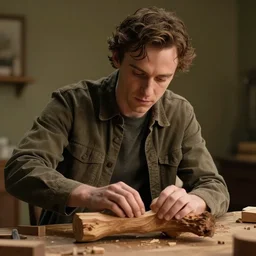 elijah wood made of wood