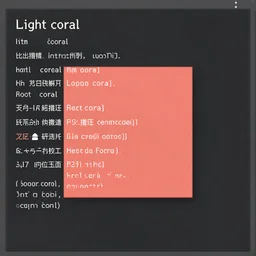 html color lightcoral