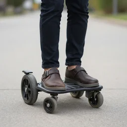 human with wheels