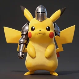 a pikachu as a medieval knight, fantasy, intricate, highly detailed, digital painting, hyperrealistic, artstation, concept art, sharp focus, illustration