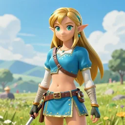 Zelda babe 8k