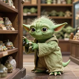 cctv of yoda robbing a store
