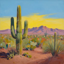 tucson arizona painting by raphael lacoste