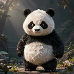 most angry panda ever, photo.