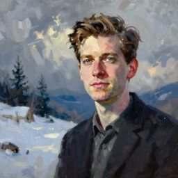 Snowden, painted by Martine Johanna