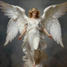 A extremely beautiful highly detailed majestic angelic painting of lucifer