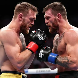 conor mcgregor annoying jose aldo, detailed