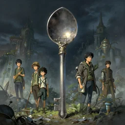 greg manchess concept art of the fantastic spork dimension, key visual, ambient lighting, highly detailed, digital painting, artstation, concept art, sharp focus, by makoto shinkai and akihiko yoshida and hidari and wlop and greg rutkowski