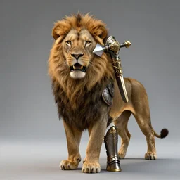 An Armor Set That Looks Like a Lion
