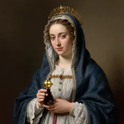 regency era portrait of madonna