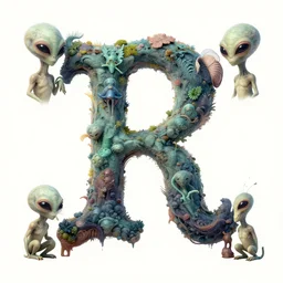 the font of an alien species