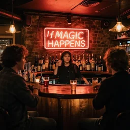 it's last call and the bar is closing. magic happens.