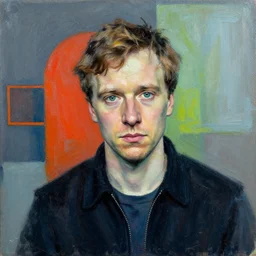 vitalik buterin, by gerhard richter