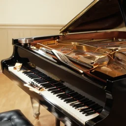 a circular piano