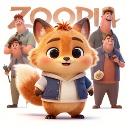 promotional art, very very very cute disney pixar chinchilla character wearing a cool outfit, iconic film character, detailed fur, concept artwork, 3 d render official art, promotional art, by ilya kuvshinov katsuhiro villeneuve, jeremy lipkin and michael garmash and rob rey, disney pixar zootopia