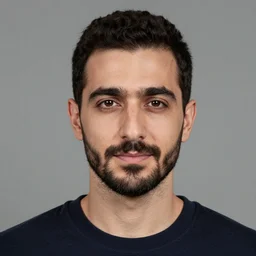 portrait of Hasan Piker, in the style of Studio Trigger