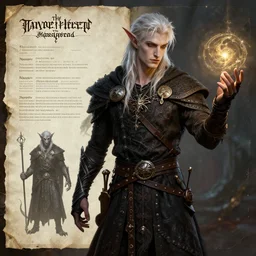 an oil art portrait of young handsome pale bard tiefling, grim dark satyr wizard from d & d, young bard with music magic character sheet from vampire : the masquerade, 4 k, ultra detail, volumetric lighting, unreal engine, octane render