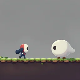 side scrolling, action game screenshot, studio ghibli, sharp, godot, unit 3 d, game maker, highly detailed, digital painting, artstation, dead cells, smooth, sharp focus, illustration, wide angle, super smash bross, starbound, wallpaper, splash art, promo art, dramatic lighting, art by artgerm and rutkowski and bo chen and jin xiaodi