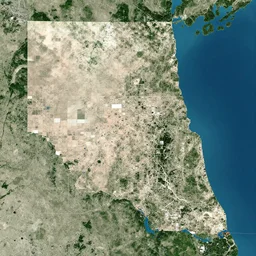 Satellite image of Billings, Montana, Photorealistic