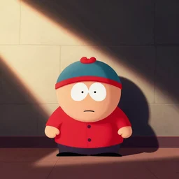 carl johnson in the style of south park