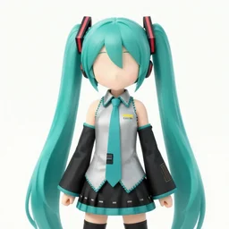 Hatsune Miku in backrooms, photo