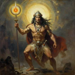 the soul of war, epic shamanic dmt art, airbrush art, by alexandre cabanel