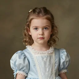 portrait of a young toodler princess, circa 1 7 8 8